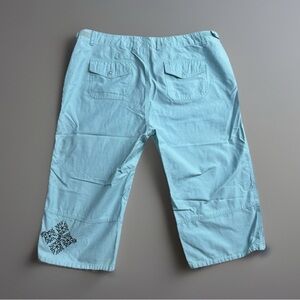 Brisas Women’s pants Size 14 Spring Cropped Cotton Casual Preppy Crop